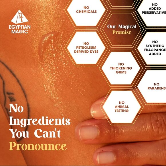 Egyptian Magic - All Purpose Face, Body, & Dry Skin Moisturizing Cream, 4oz Jar - Picture 8 of 17